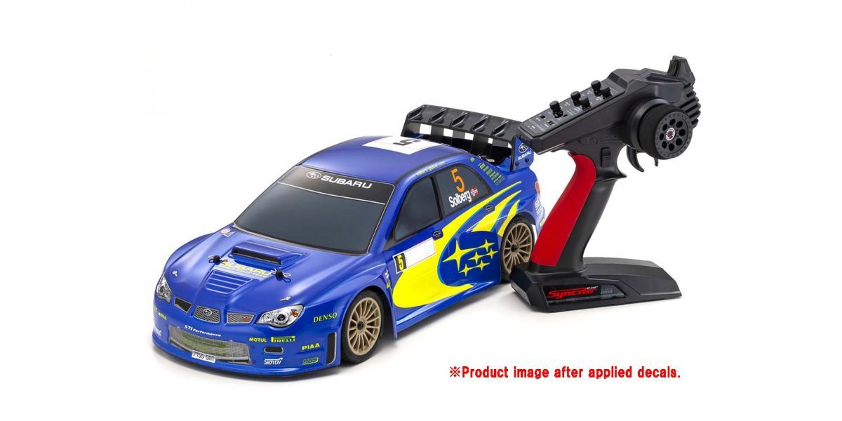 KYOSHO KYO34426T1 Fazer Mk2 FZ02 2006 Subaru Impreza WRC, Blue,