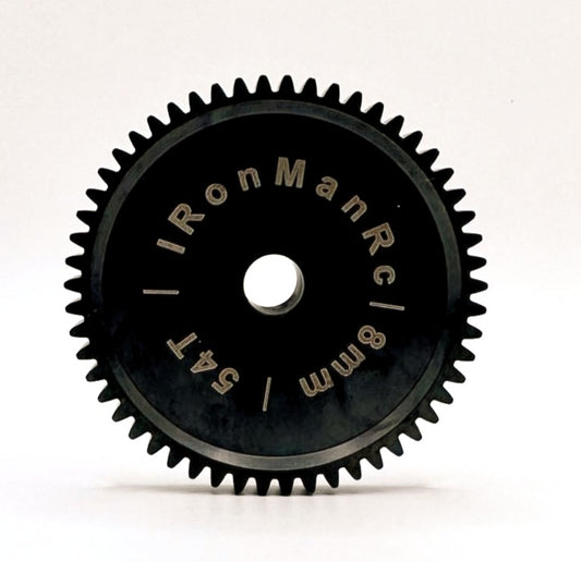 IRonManRc 54T 8mm MOD - 1 Pinion Gear HARDENED STEEL
