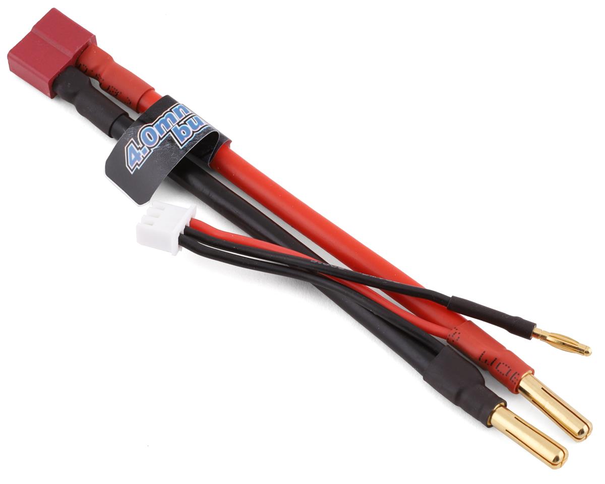 Batería LiPo Gens Ace 60C con balas de 4 mm y adaptador estilo T (7,4 V/5300 mAh)