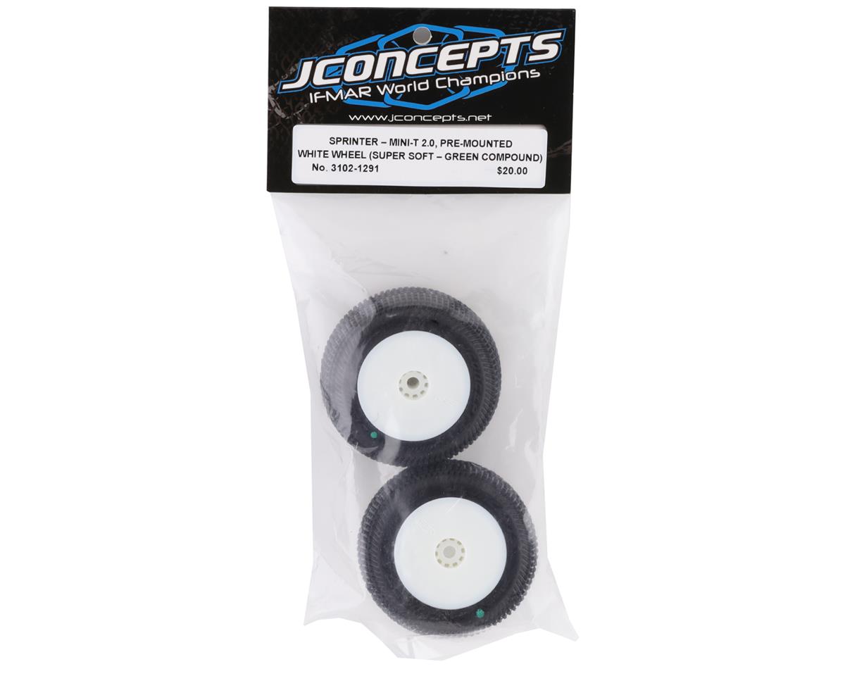JConcepts 3102-1291 Mini-T 2.0 Sprinter Pre-Mounted Rear Tires