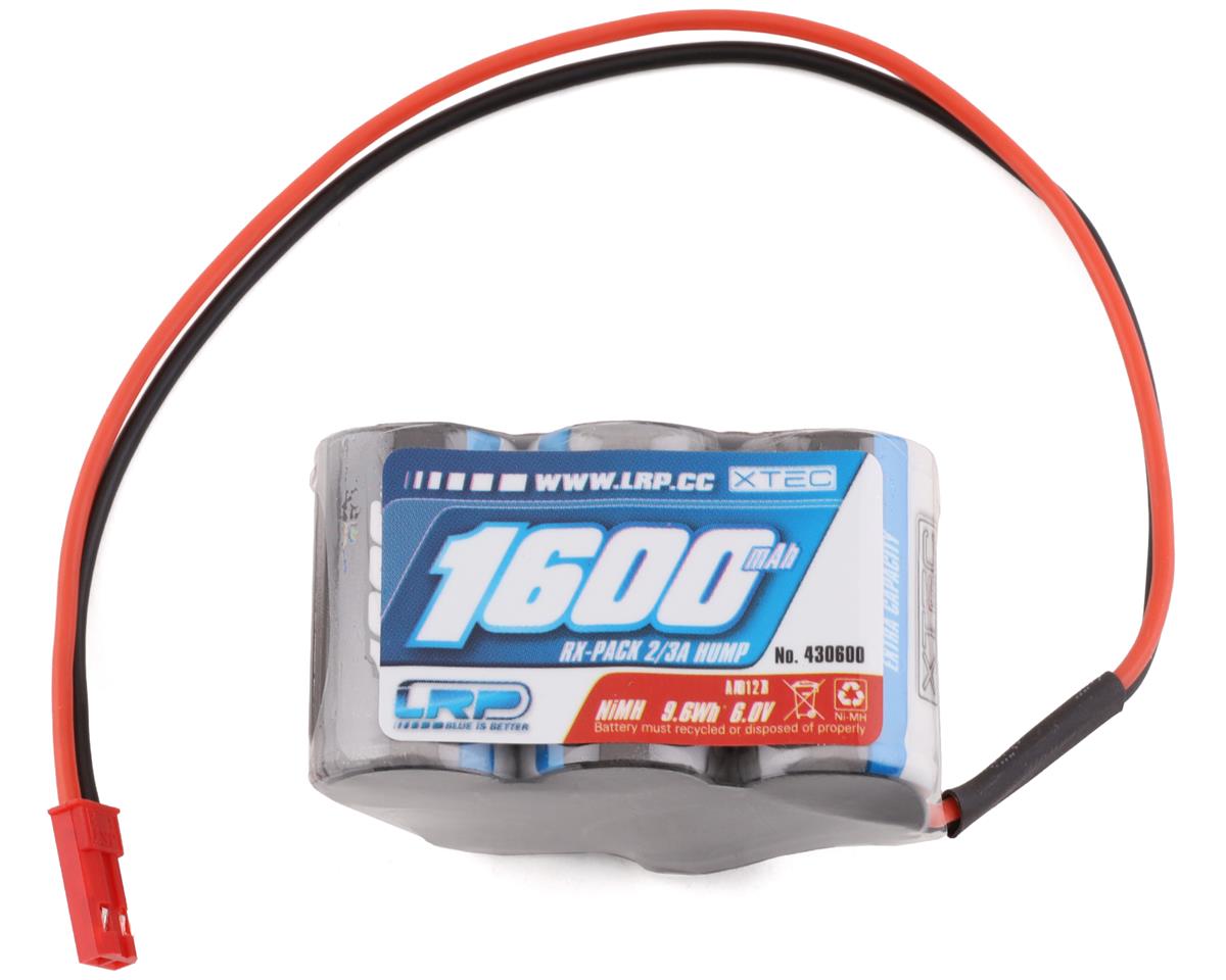 LRP 430600 XTEC 5-Cell 6.0V NiMH Hump Receiver Pack (1600mAh)