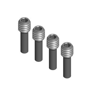MIP 9912 SHSS, tornillo de pasador M4 x 12 mm (4)