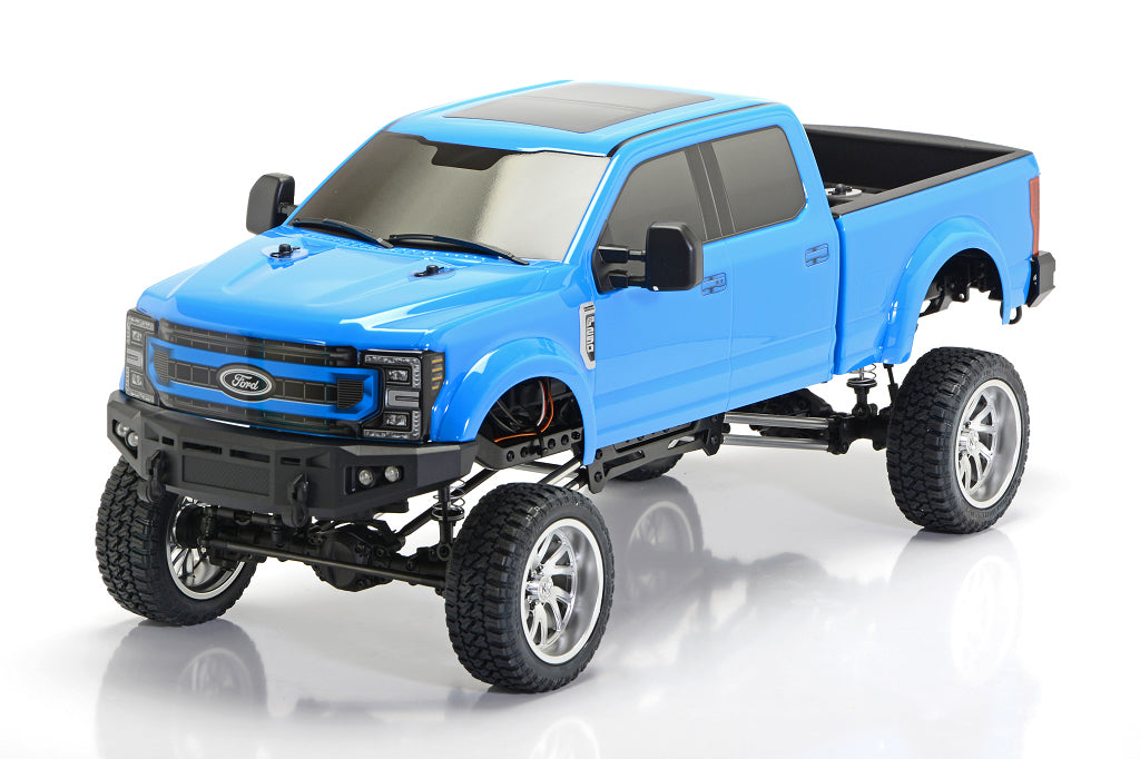 CEN CEG8992 Ford F250 1/10 4WD KG1 Edition Camion Levé Daytona Bleu RTR