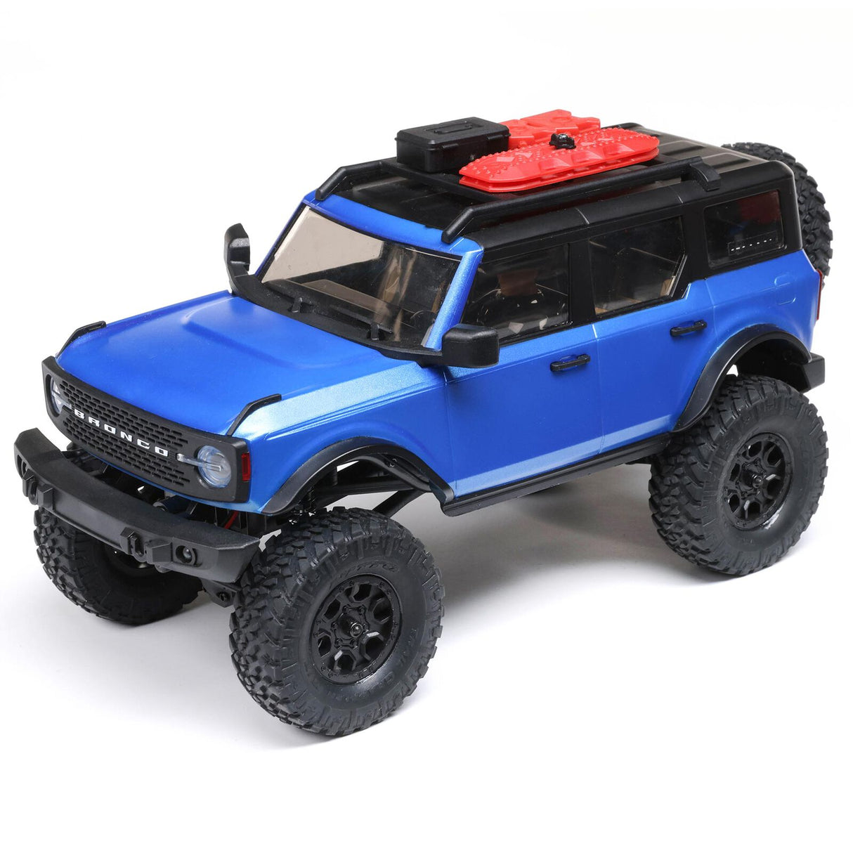 Axial AXI00006T3 1/24 SCX24 2021 Ford Bronco 4WD Camión Cepillado RTR, Azul