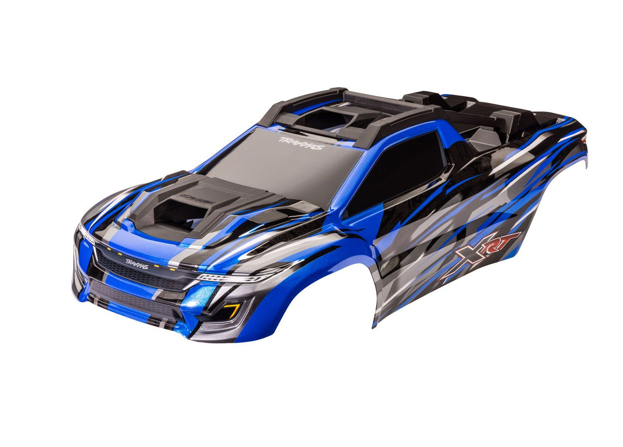 TRAXXAS 7812A CUERPO XRT AZUL MONTADO