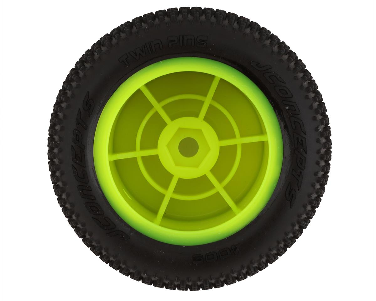 JConcepts 4005-201021 Mini-B/Mini-T 2.0 Twin Pin Pre-Mounted Rear Tires