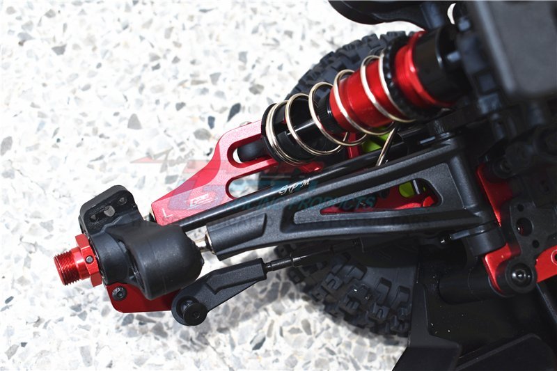 GPM ARRMA MOJAVE 6S BLX Desert Truck Arbre d'entraînement CVD avant en acier trempé #45 - 4p