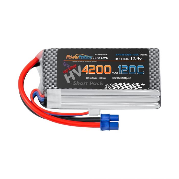 POWER HOBBY PHB-3S-4200MAH-120C-DEANS-47.88WH
