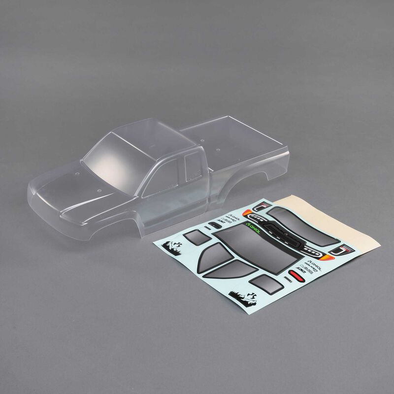 AXIAL AXI230046 Set de cuerpo transparente con máscara: Campamento base