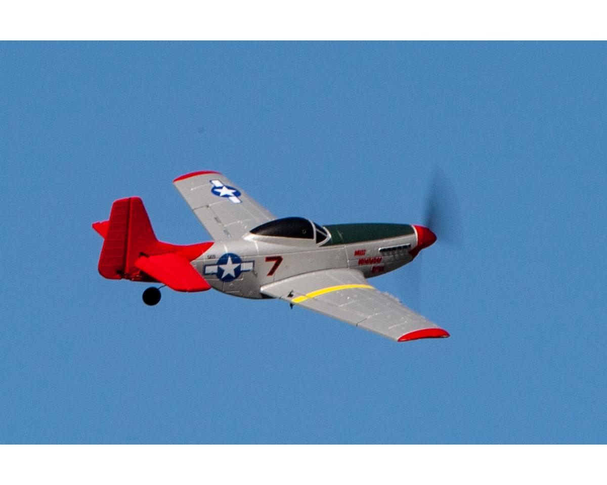 Avión eléctrico RAGE P-51D Mustang Micro Warbirds RTF (400 mm)