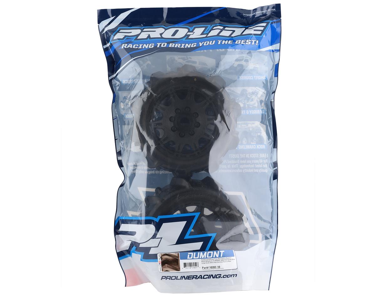 PROLINE 10202-10 Dumont 5.7" Sand/Snow Pre-Mounted Tires w/Raid Wheels