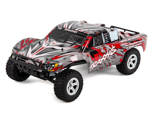 TRAXXAS 58024-RED Slash 1/10 RTR Electric 2WD Short Course Truck  w/TQ
