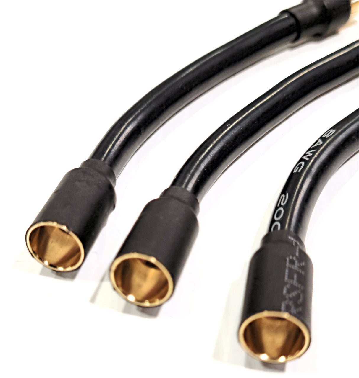 Extensiones IronManRc de 6,5 mm hembra a 6,5 mm macho de 3 pulgadas (PAQUETE DE 3)