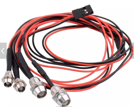 IslandHobbynut KIT DE LUCES 20 -2x LED BLANCO 10mm (2PCS)