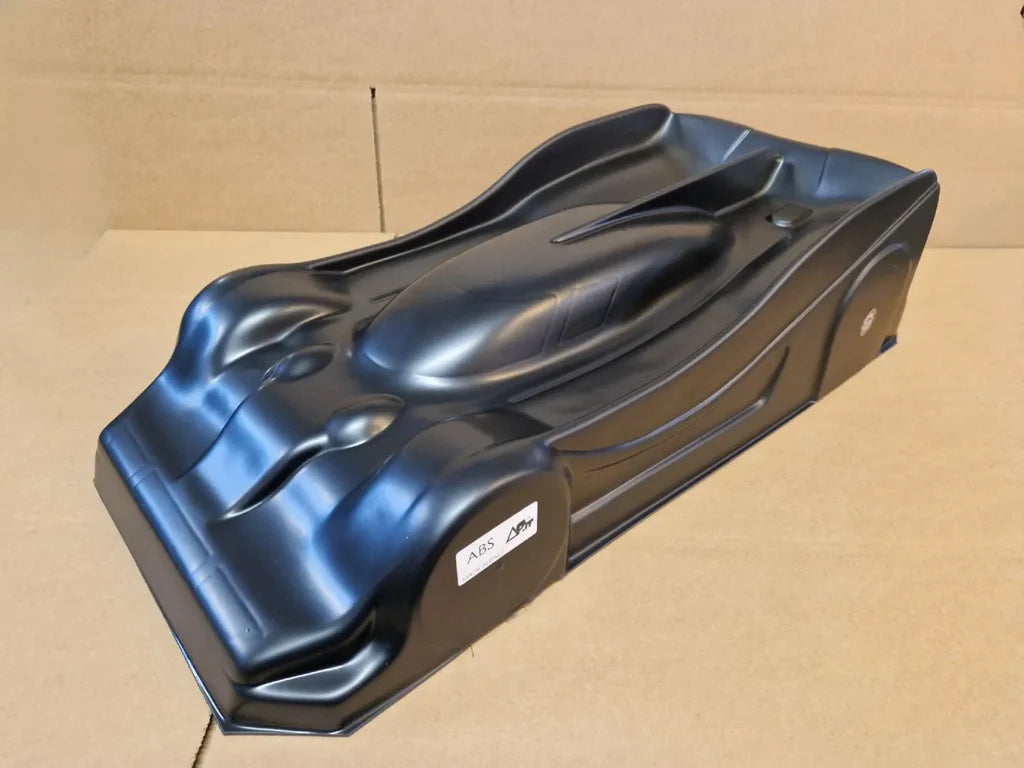 DELTA PLASTIK 8512 - B DOME BODY ARRMA & HOBAO 1/7 SCALE BLACK DURA 2.5MM