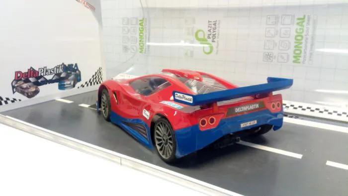 DELTA PLASTIK 0173 – PZ 4.0 1/8 SCALE GT RC CAR BODY