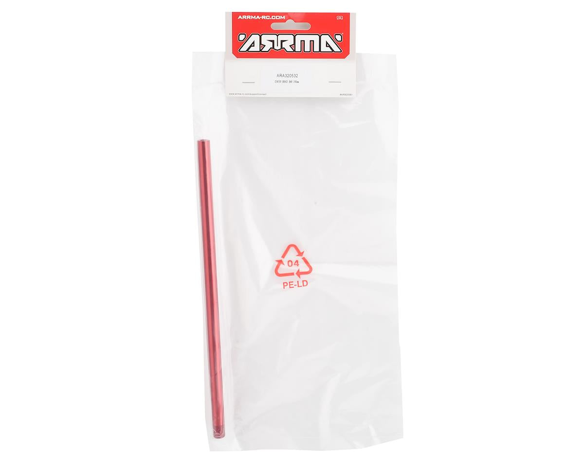 Arrma ARA320532 4S BLX Kraton 240mm Aluminum Center Brace Bar (Red)