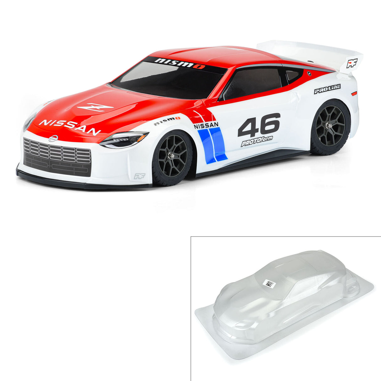 Protoform 1583-00 1/8 2023 Nissan Z Clear Body: Vendetta