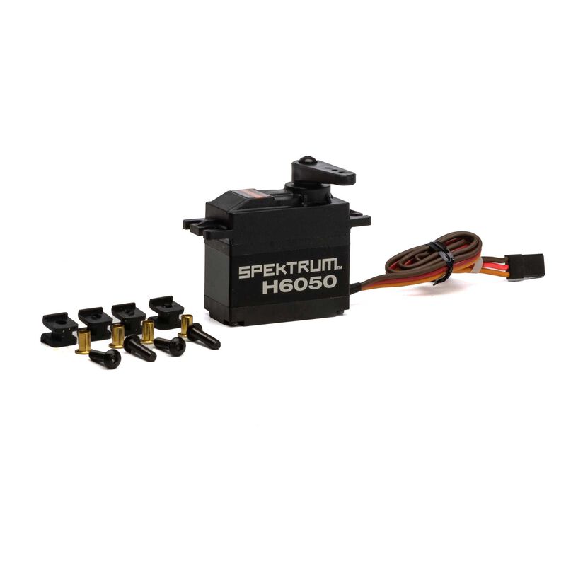 SPEKTRUM SPMSH6050 Standard numérique couple élevé engrenage métallique à vitesse moyenne hélicoptère cyclique