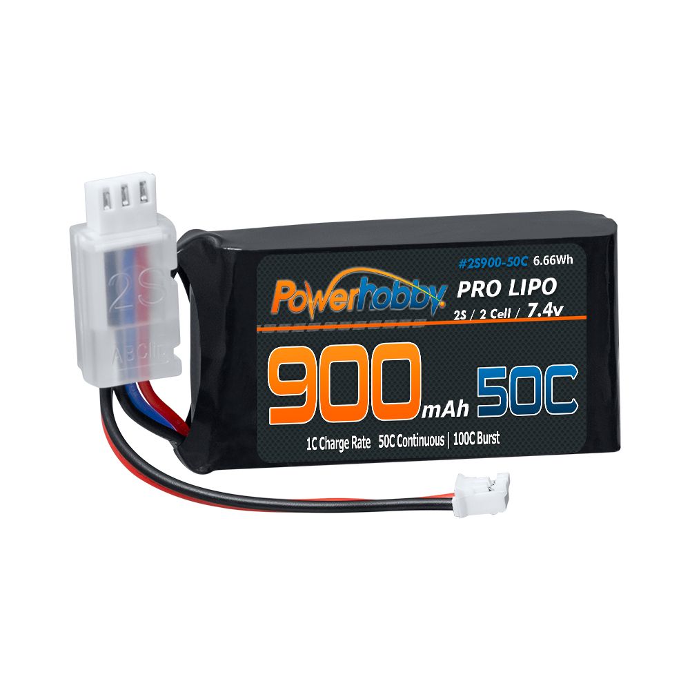 Batería Lipo Powerhobby PHBPH2S900MAH50C 2s 900mah 50C ACTUALIZADA: Axial SCX24