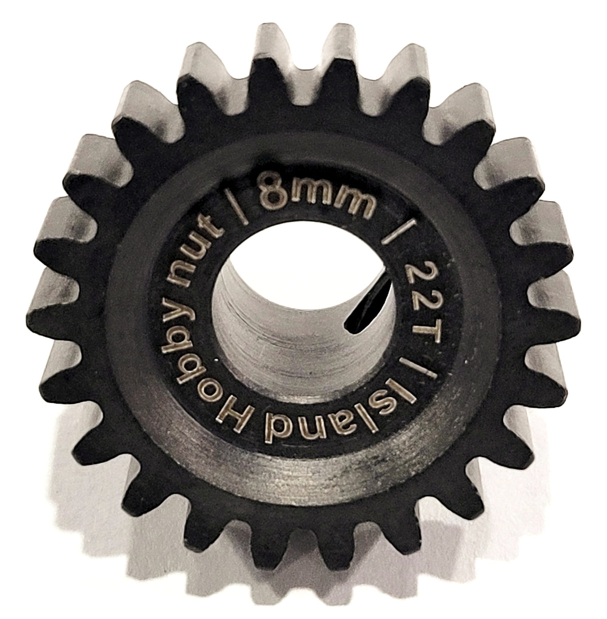 Engranaje de piñón IronmanRc 22T MOD 1/8MM ACERO ENDURECIDO