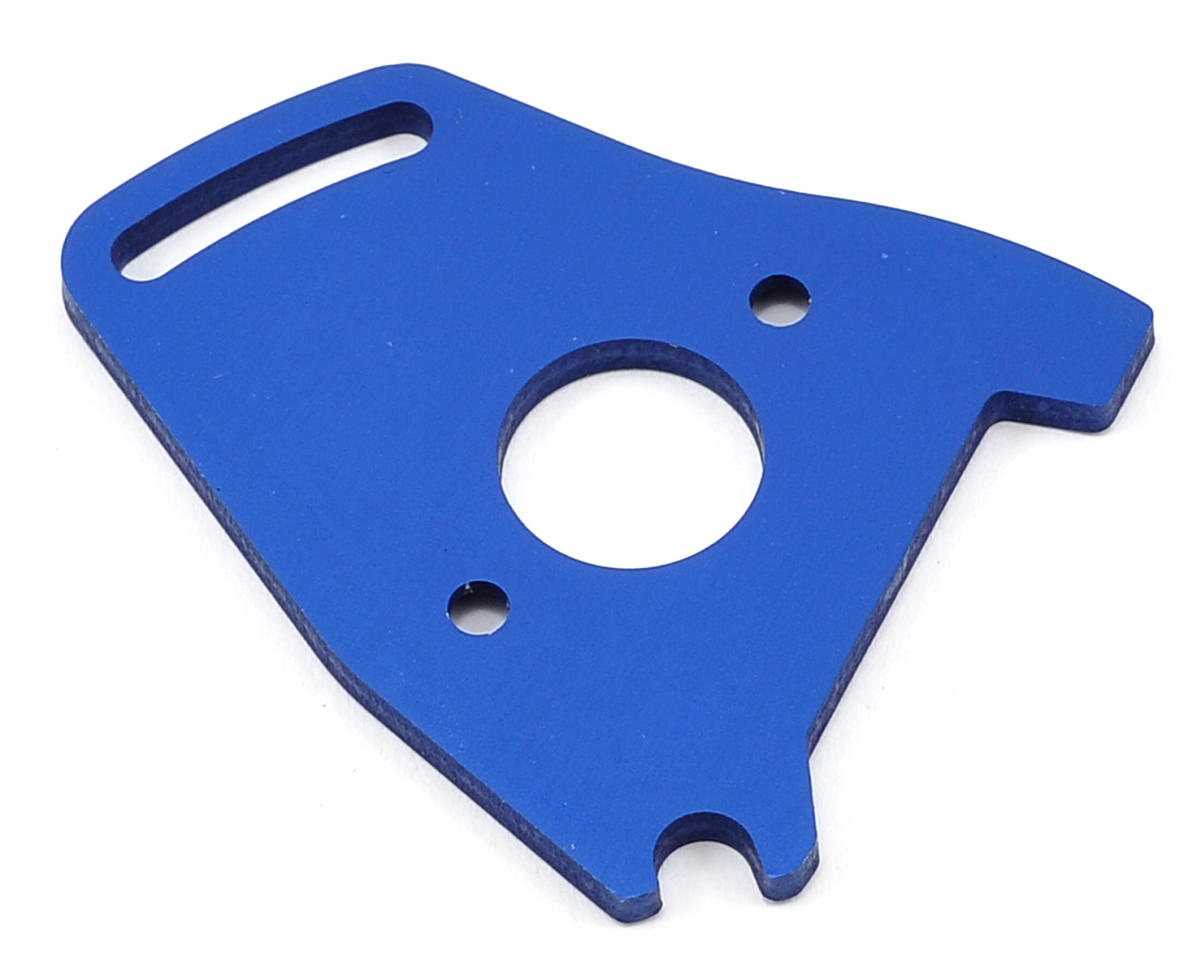 Placa de motor de aluminio Traxxas 7490 (azul)