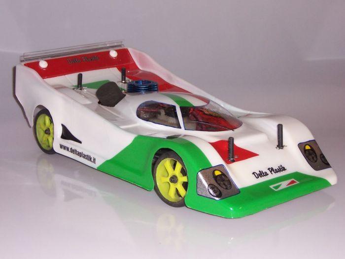 DELTA PLASTIK 0408 PORSCHE 962 1/10 SCALE 200MM RC CAR BODY