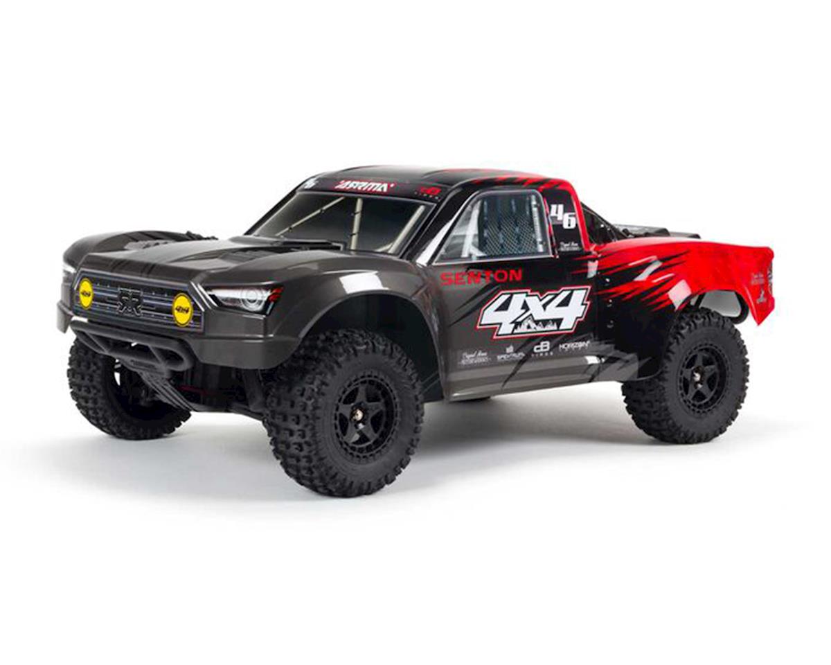 Arrma ARA4203V3T1 Senton 4x4 V3 550 Mega RTR 1/10 Short Course Truck (rouge) avec Spektrum SLT3 2