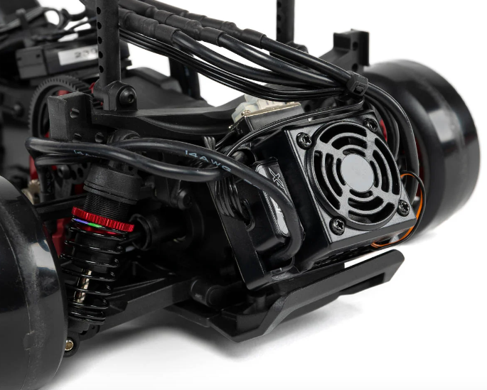 MST RMX 2.5 1/10 2WD Coche de deriva RTR sin escobillas con carrocería Nissan S15 (plateado) 533911