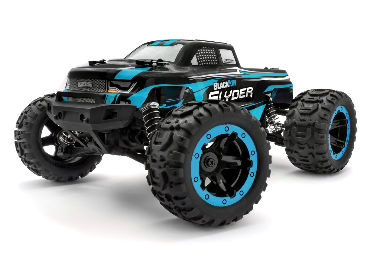 BlackZON Slyder BZN540104 1/16th RTR 4WD Electric Monster Truck Blue