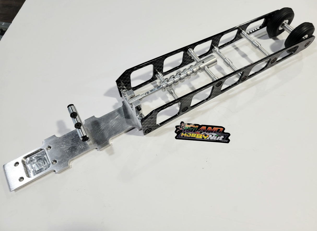 Barra con ruedas doble Arrma Infraction totalmente ajustable