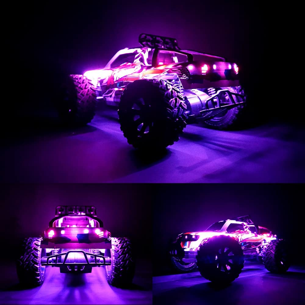 Bande lumineuse LED IRonManRc pour RC (rose) pièce n° A99F