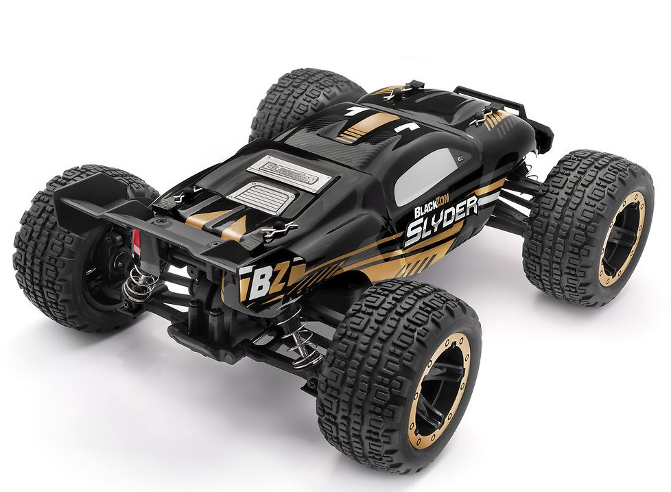 Black Zion Slyder BZN540103 1/16th RTR 4WD Electric Stadium Truck - Gold