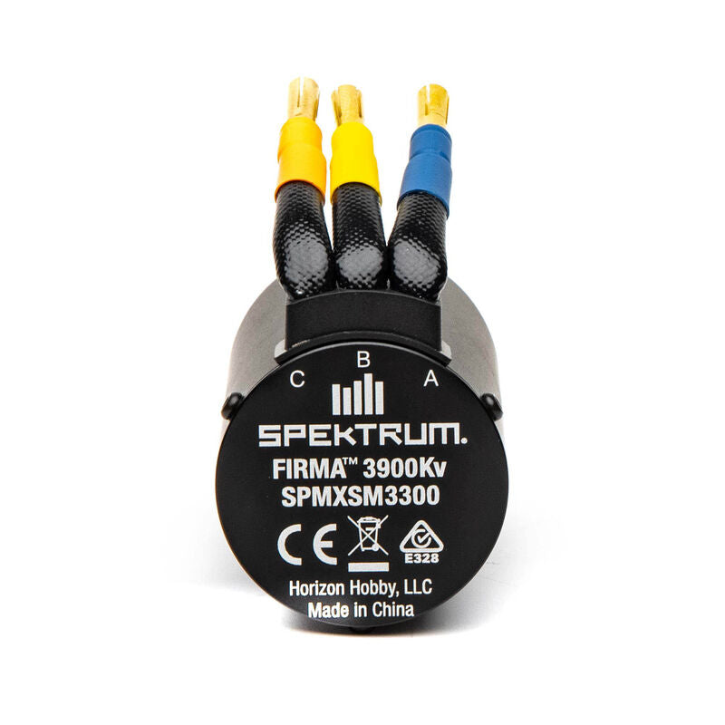 Moteur sans balais SPEKTRUM SPMXSM3300 Firma 3900Kv 4 pôles