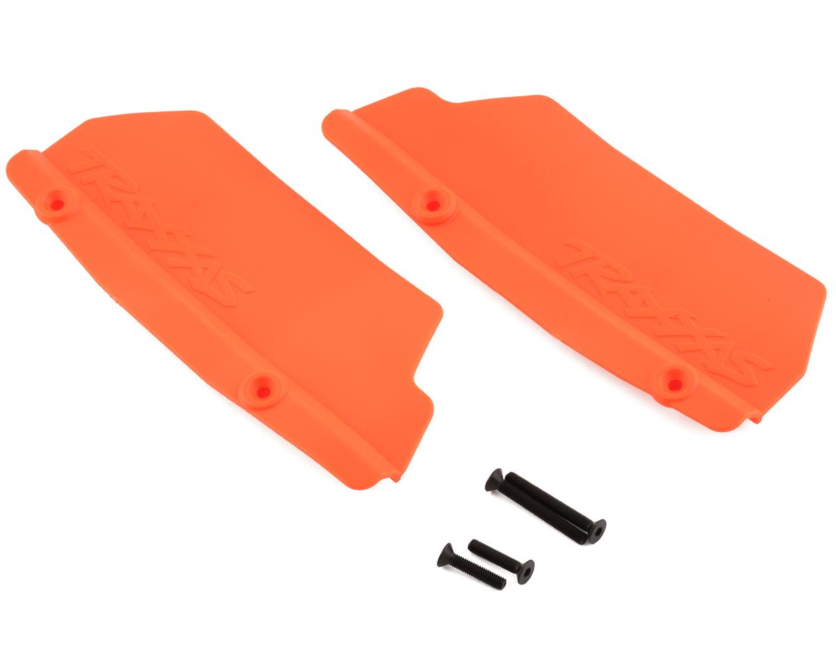 Traxxas 9519T Sledge Rear Mud Guards (Orange)