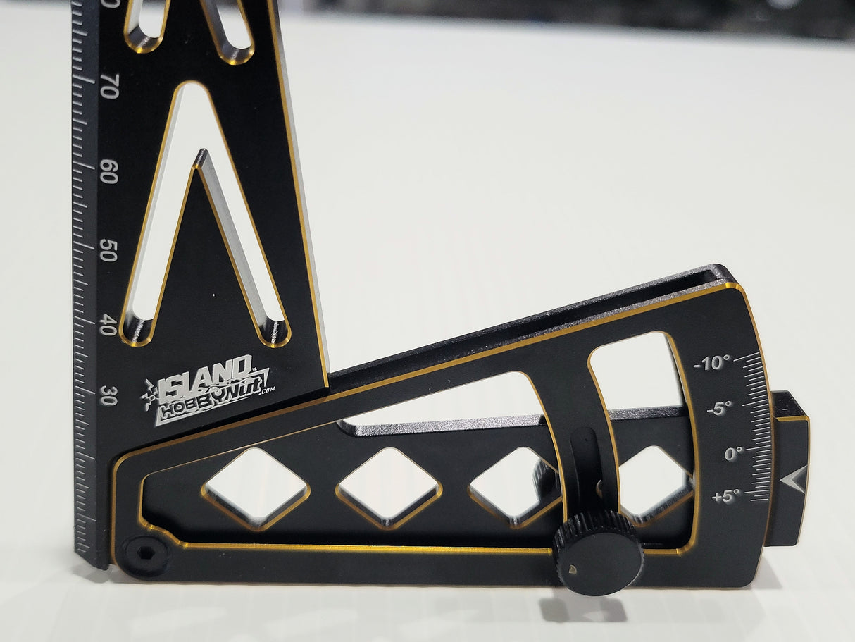 Medidor de inclinación de aluminio IslandHobbyNut