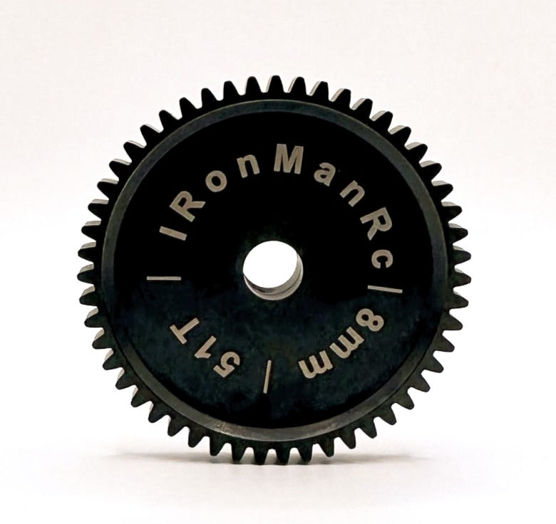 IRonManRc 51T 8mm MOD - 1 Pinion Gear HARDENED STEEL
