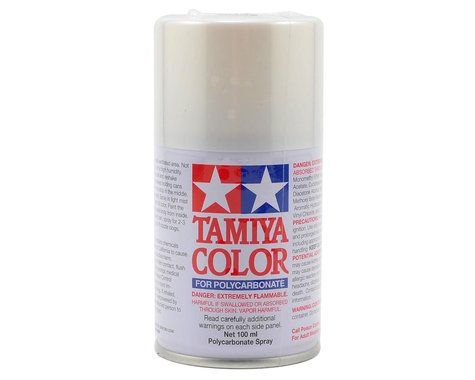 Tamiya 86057 PS-57 Pearl White Lexan Spray Paint (100ml)