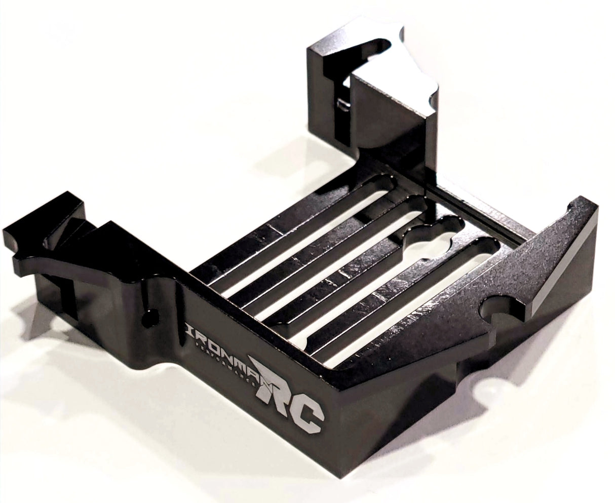 Adaptateur servo standard en aluminium IRonManRc NOIR XMAXX / XRT