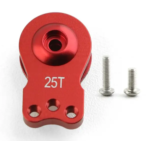 IronManRc 25T Servo Horn Tamaño corto ROJO, NEGRO, PLATA, PÚRPURA