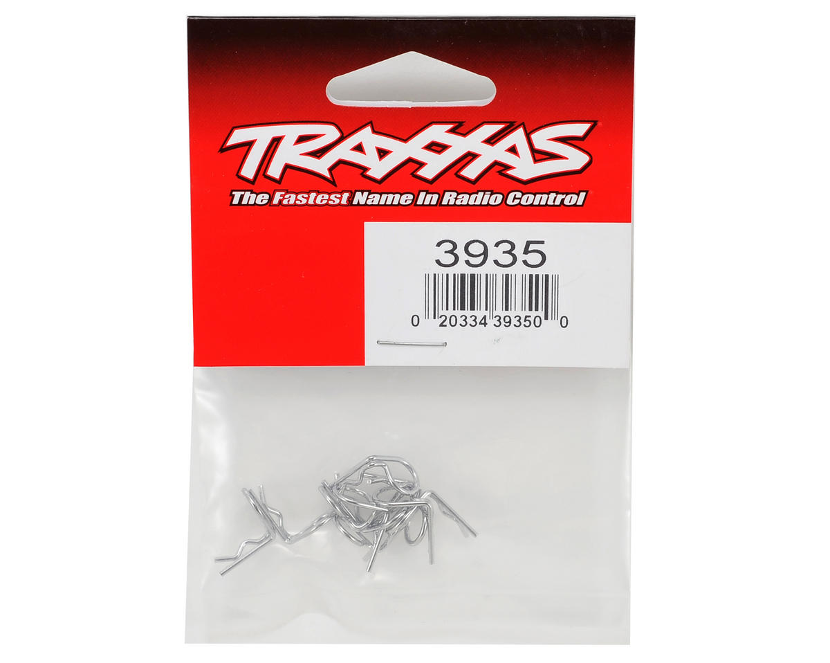 Traxxas 3935 Clips de carrosserie coudés (90 degrés) (10)