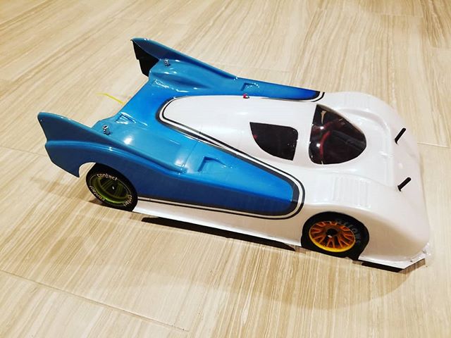 DELTA PLASTIK 0097 MERCEDES C 1/8 SCALE GP RC CAR BODY