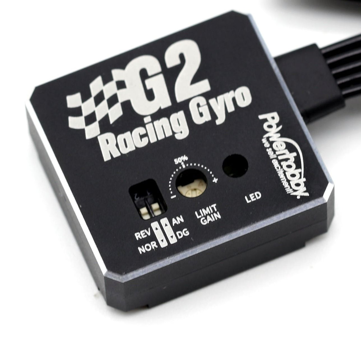 Powerhobby PHG2 G2 High Stability Racing Drift Tuned RC Gyro avec aluminium