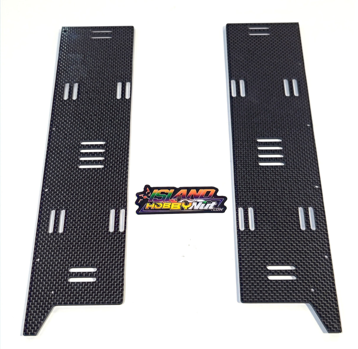 IRonManRc LIMITLESS FELONY INFRACTION Plateaux de batterie en fibre de carbone avec emplacements pour batterie