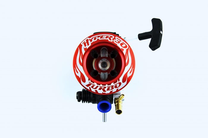 HOBAO HYPER 30 3P MOTEUR TURBO AVEC DÉMARRAGE PAR PULL COPS, FICHE TURBO P5 (H-3032T)