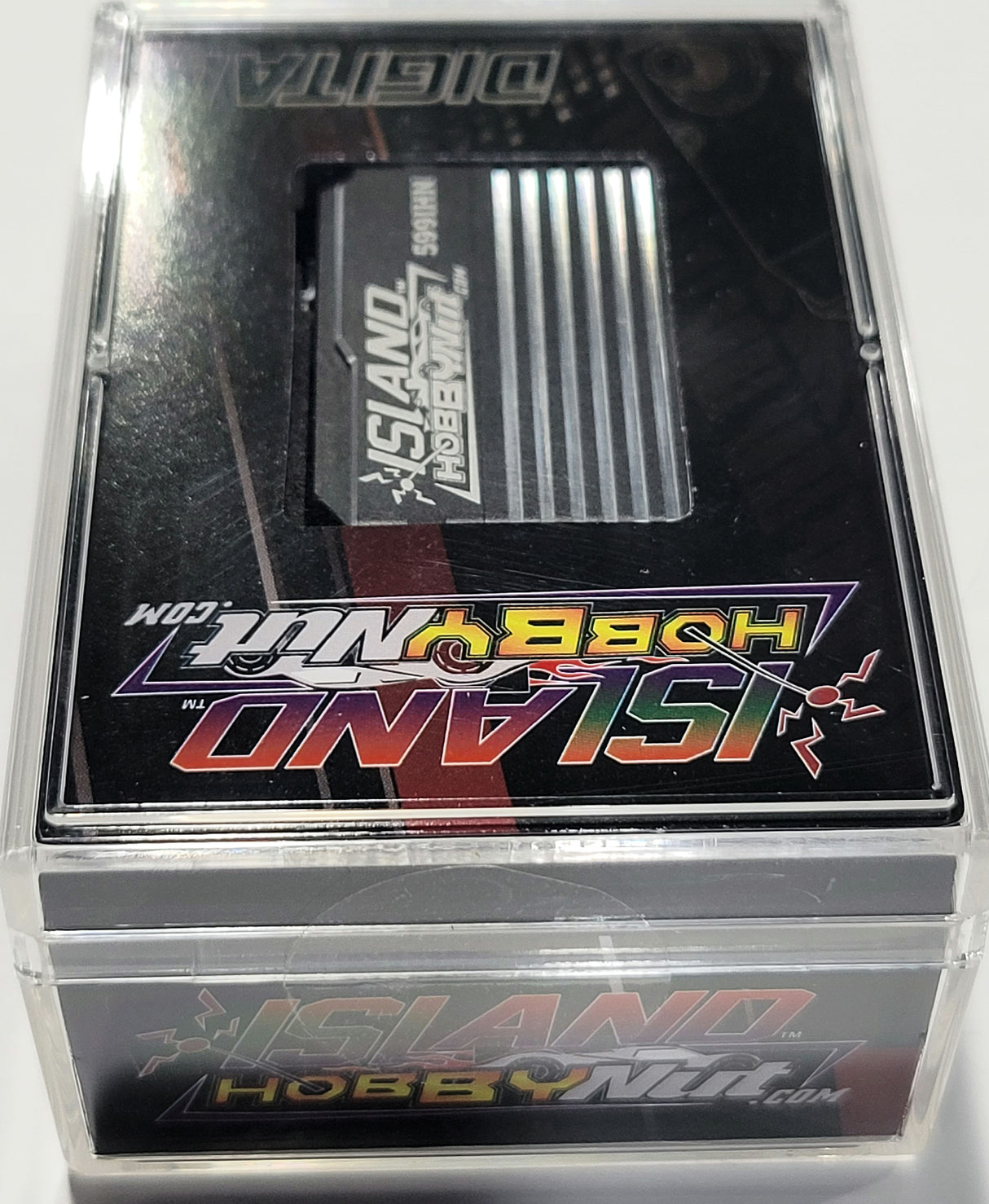 IslandHobbyNut 599 Servo à profil bas sans balais à couple et vitesse élevés