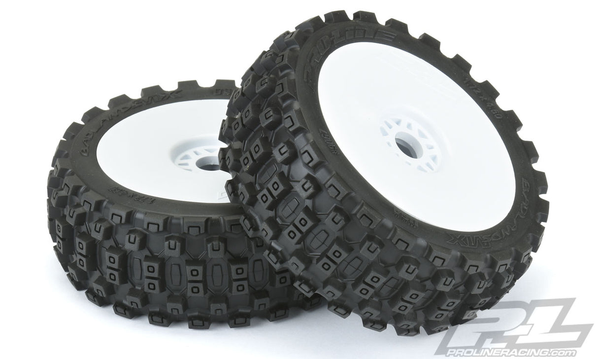 PRO-LINE 9067-31 Badlands MX M2 (Medium) All Terrain 1:8 Buggy Tires Mounted