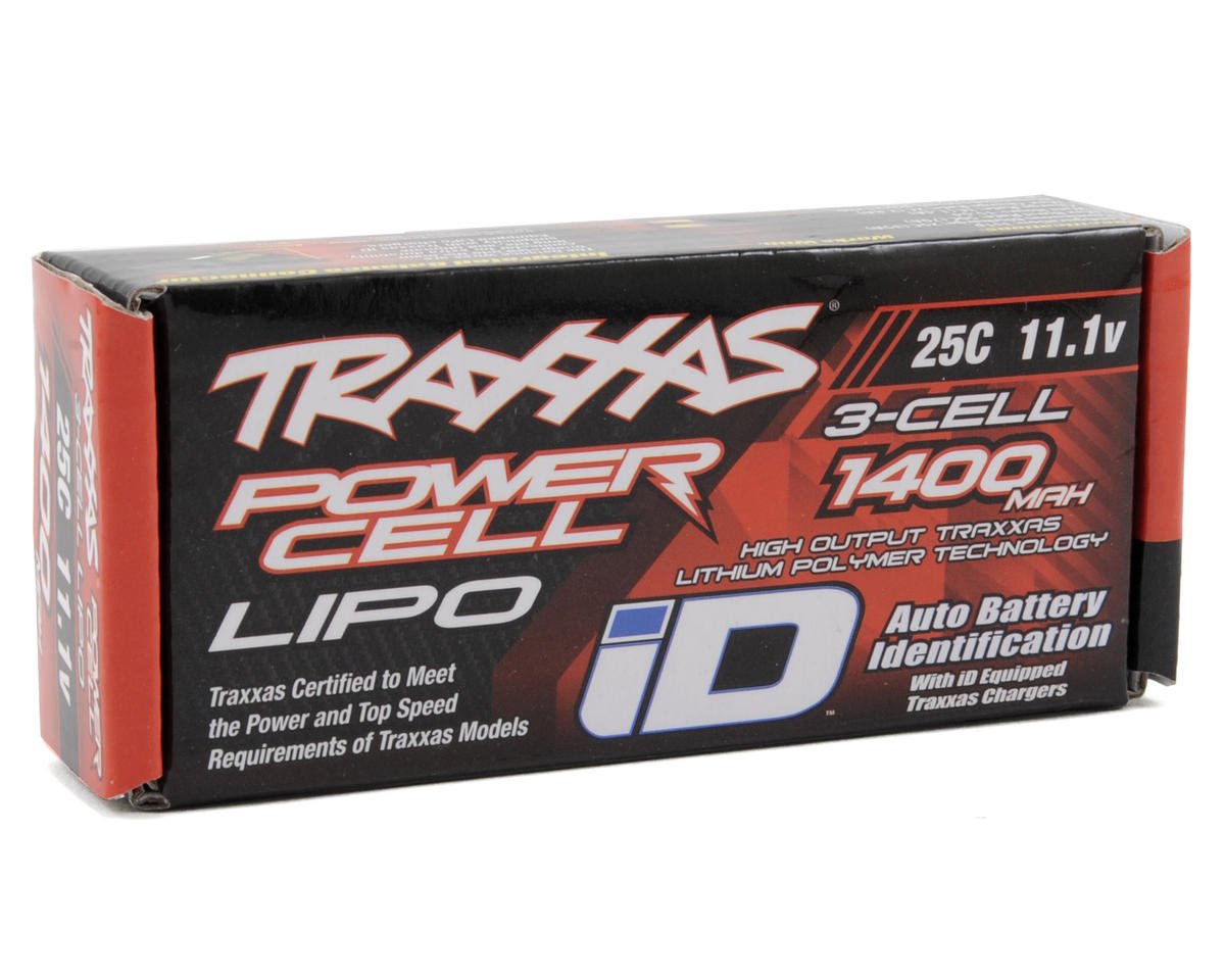 Traxxas 2823X 3S "Power Cell" 25C LiPo Battery w/iD Traxxas Connector (11.1V/140