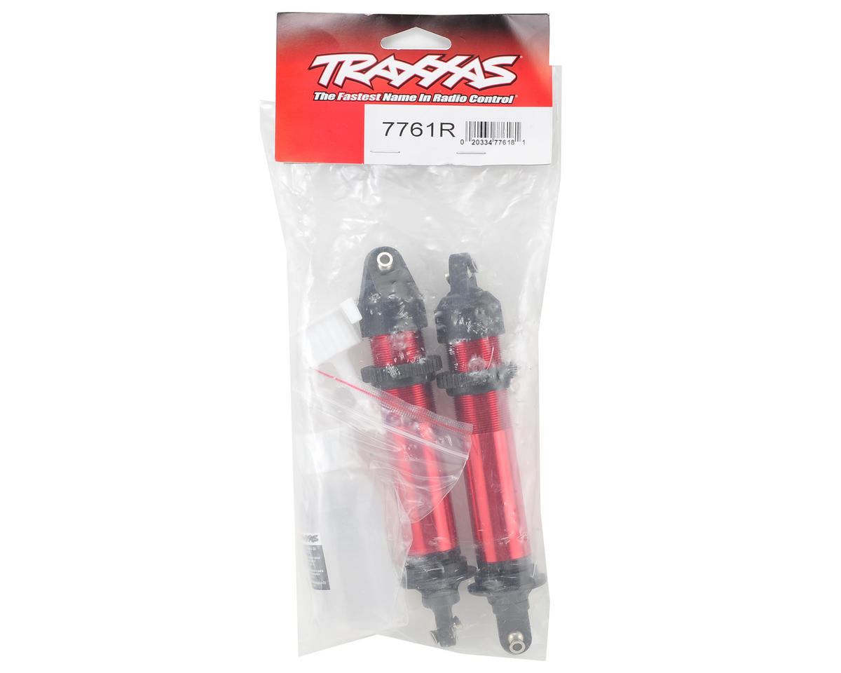 Traxxas 7761R X-Maxx GTX Assembled Shocks (Red) (2)