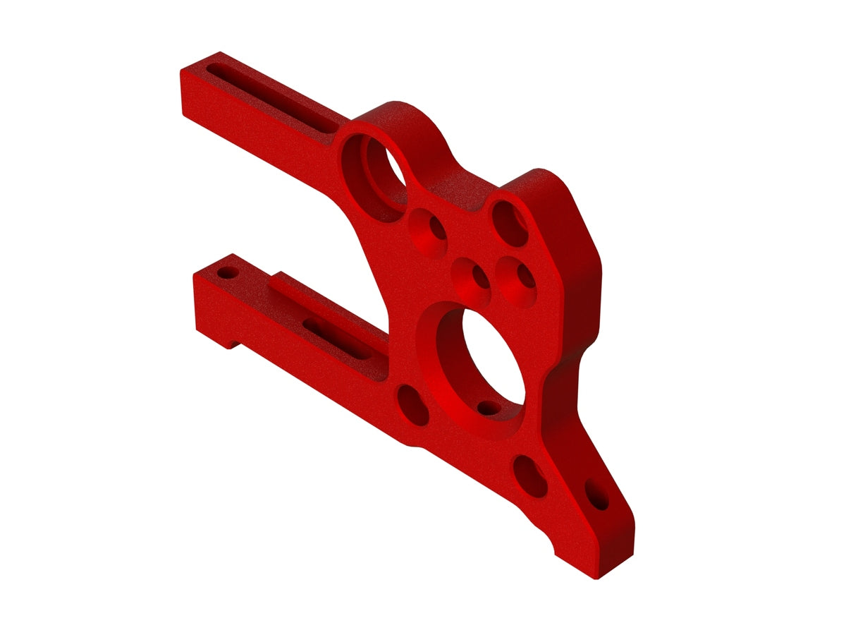 ARRMA ARA320482 ALUMINUM MOTOR MOUNT (RED)